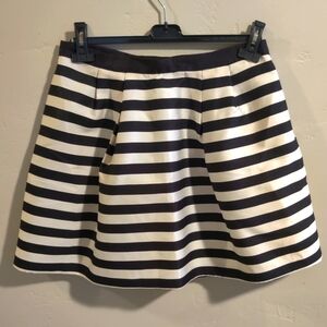 H&M dress skirt black and white size 12
